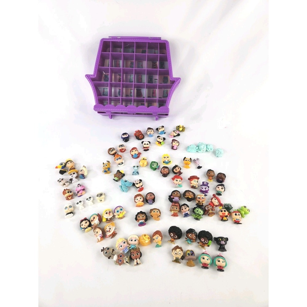 Lot 75+ Disney Doorables Large Assorted Character Mini Figure & Figurine Lot
